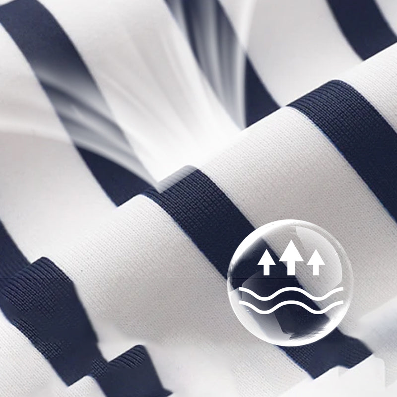 T-shirt rayé pour femme – Un style estival décontracté et confortable pour tous les jours