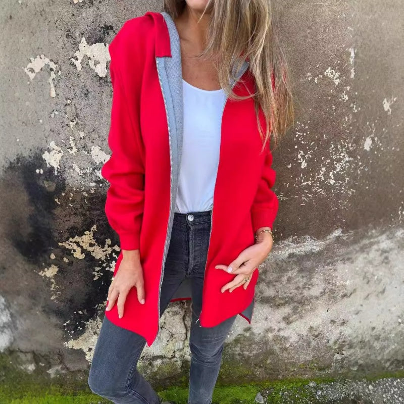Veste Oversize en Polaire pour Femme – Pull Zippé Ample et Décontracté