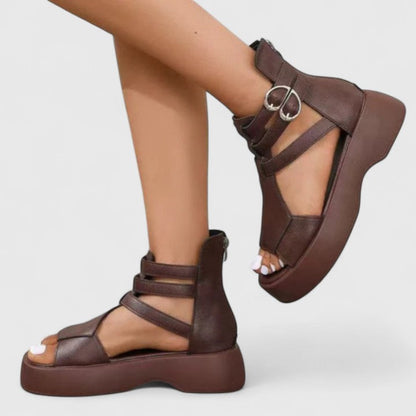 Sandales confort femme a semelle de soutien - Souples et estivales