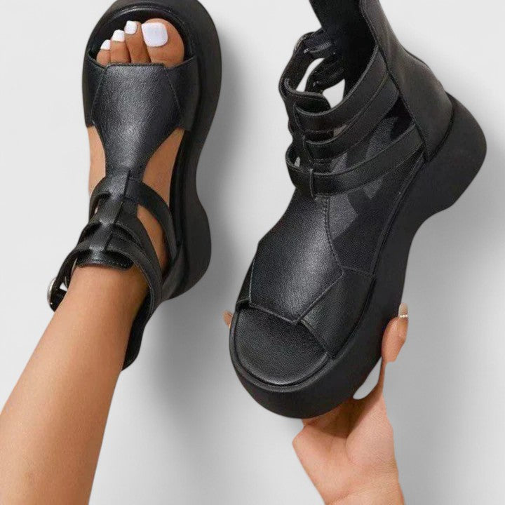 Sandales confort femme a semelle de soutien - Souples et estivales