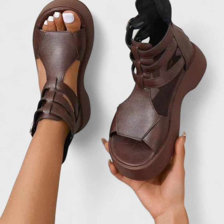 Sandales confort femme a semelle de soutien - Souples et estivales