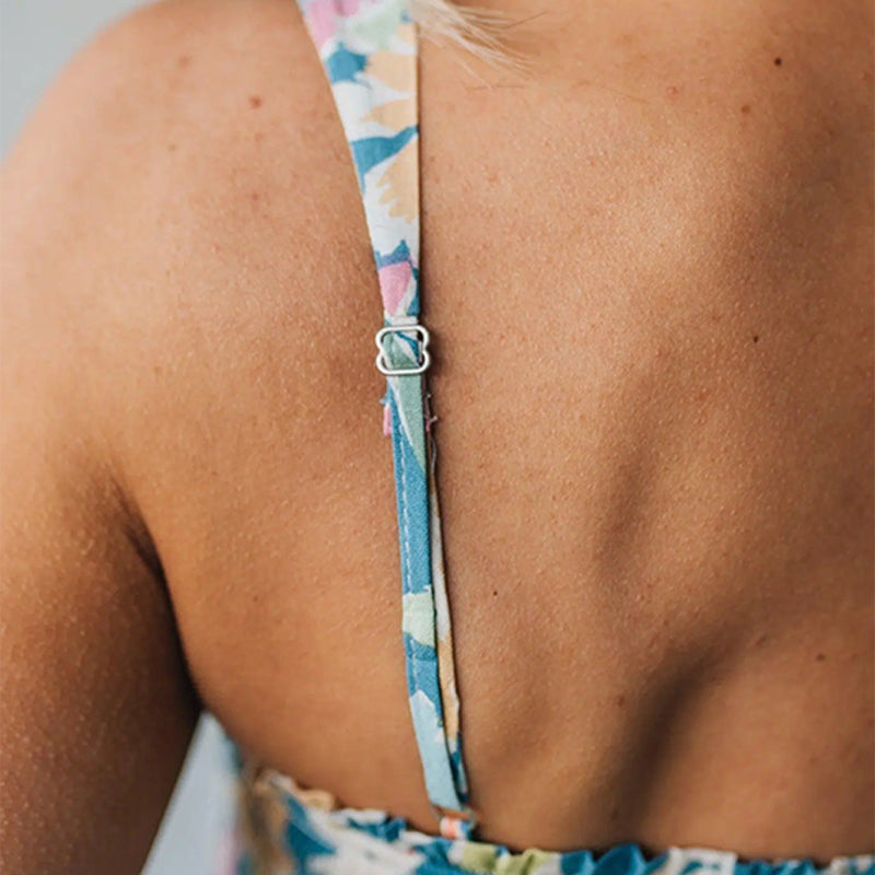 Robe à bretelles Bloom pour femme – Élégante et fluide, idéale pour les fêtes d'été