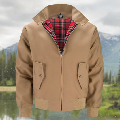 Veste Zippée Multicouches Élégante pour Homme – Manteau Décontracté Moderne Automne