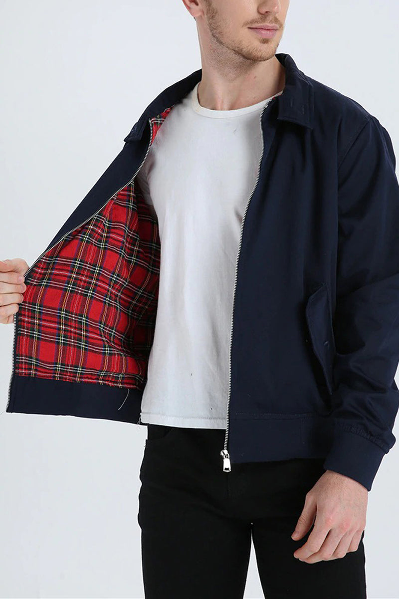 Veste Zippée Multicouches Élégante pour Homme – Manteau Décontracté Moderne Automne