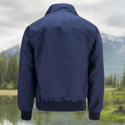 Veste Zippée Multicouches Élégante pour Homme – Manteau Décontracté Moderne Automne