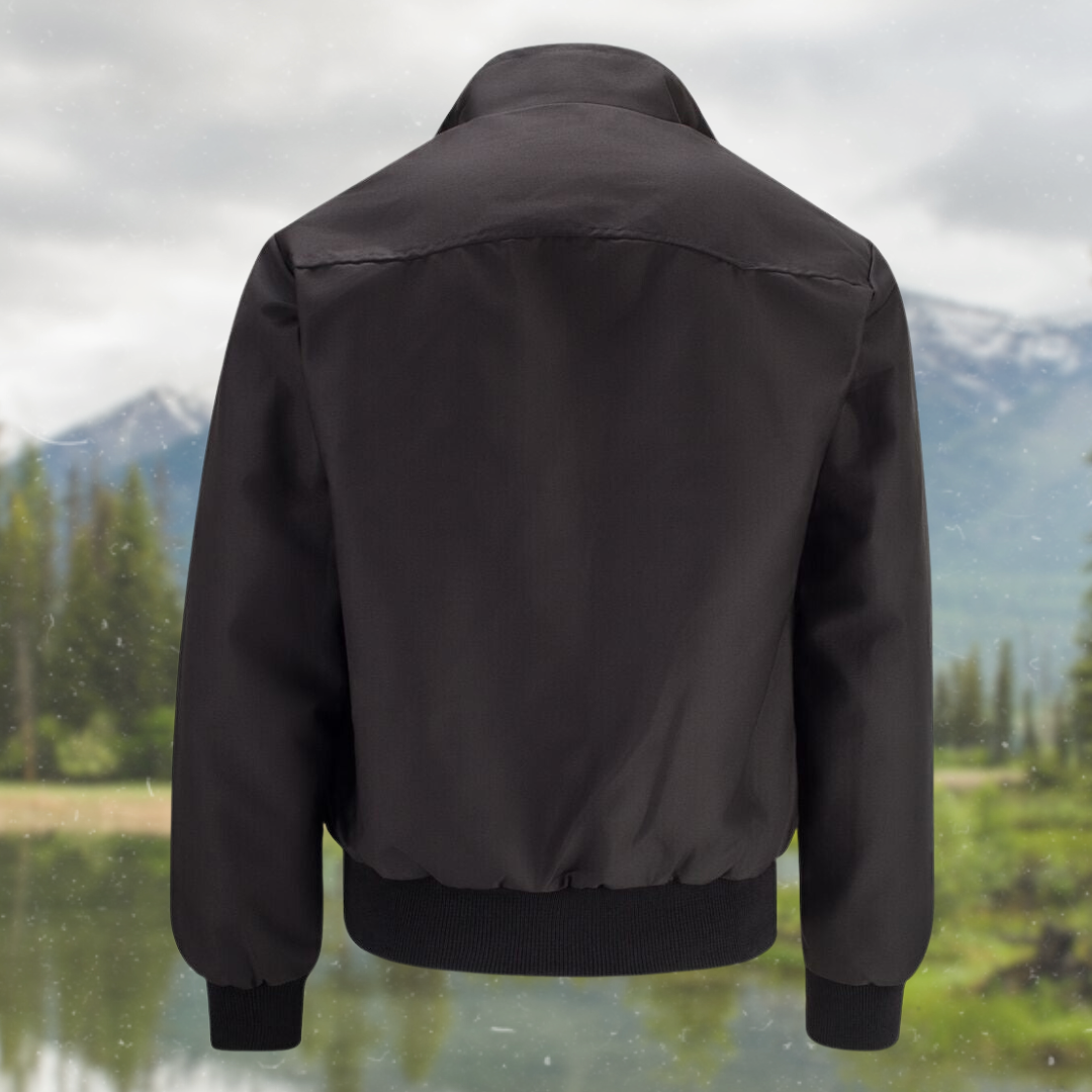 Veste Zippée Multicouches Élégante pour Homme – Manteau Décontracté Moderne Automne
