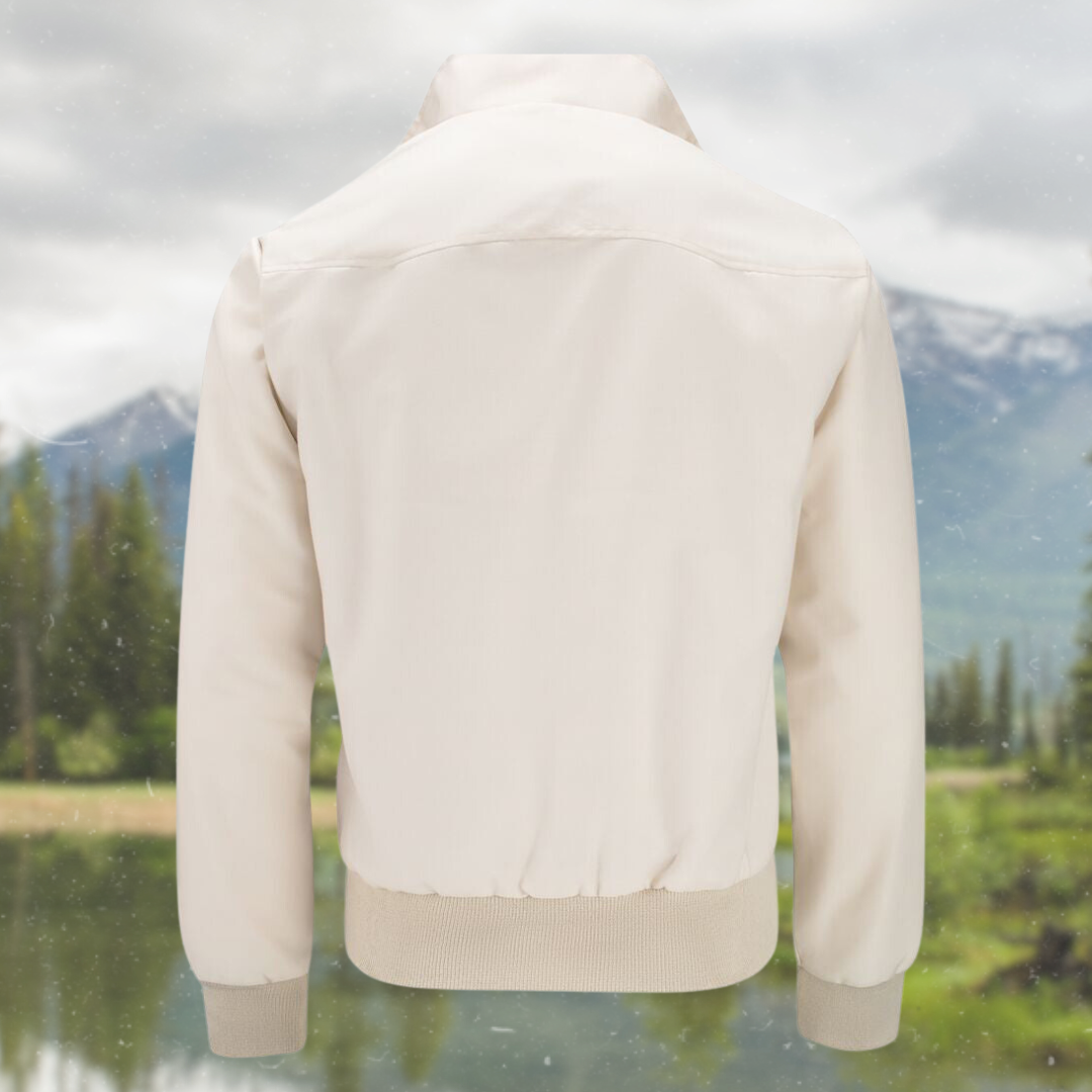 Veste Zippée Multicouches Élégante pour Homme – Manteau Décontracté Moderne Automne