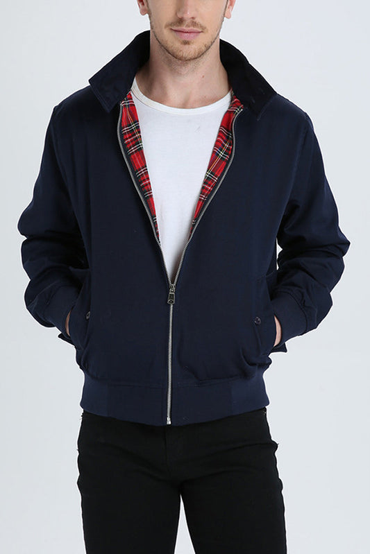 Veste Zippée Multicouches Élégante pour Homme – Manteau Décontracté Moderne Automne