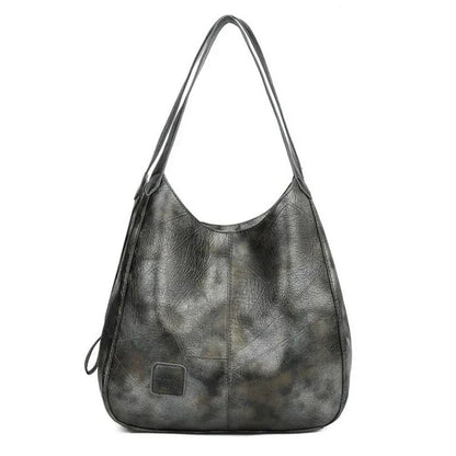 Sac a main femme vintage en cuir souple - Elegant et pratique