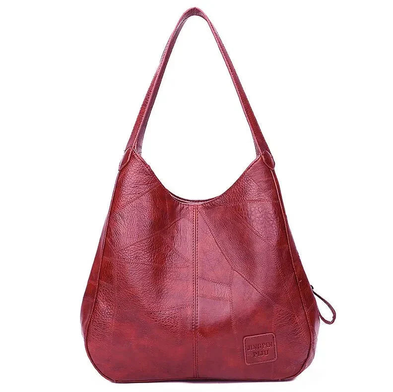 Sac a main femme vintage en cuir souple - Elegant et pratique