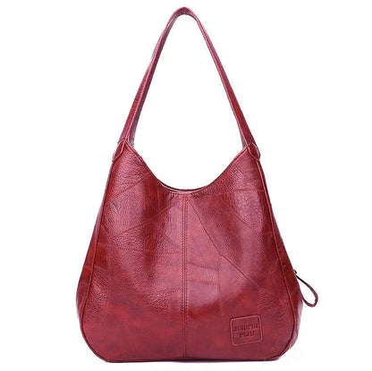Sac a main femme vintage en cuir souple - Elegant et pratique