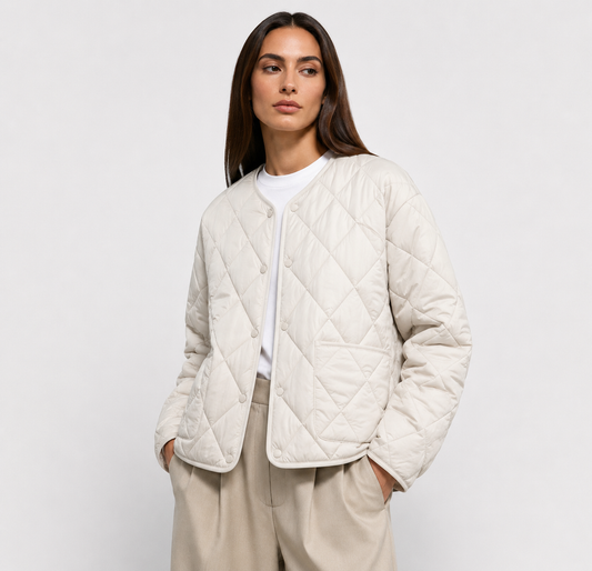 Giacca matelassé leggera da donna - Stile casual, confortevole e moderno