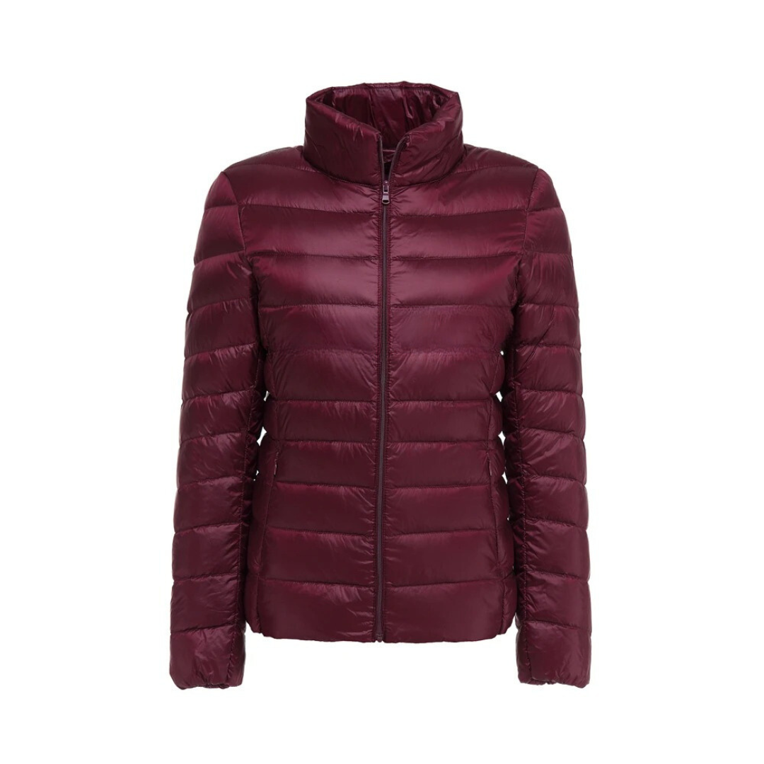 Veste Matelassée Ultralégère pour Femme – Extérieur Hiver Confortable et Élégant