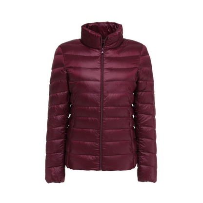 Veste Matelassée Ultralégère pour Femme – Extérieur Hiver Confortable et Élégant